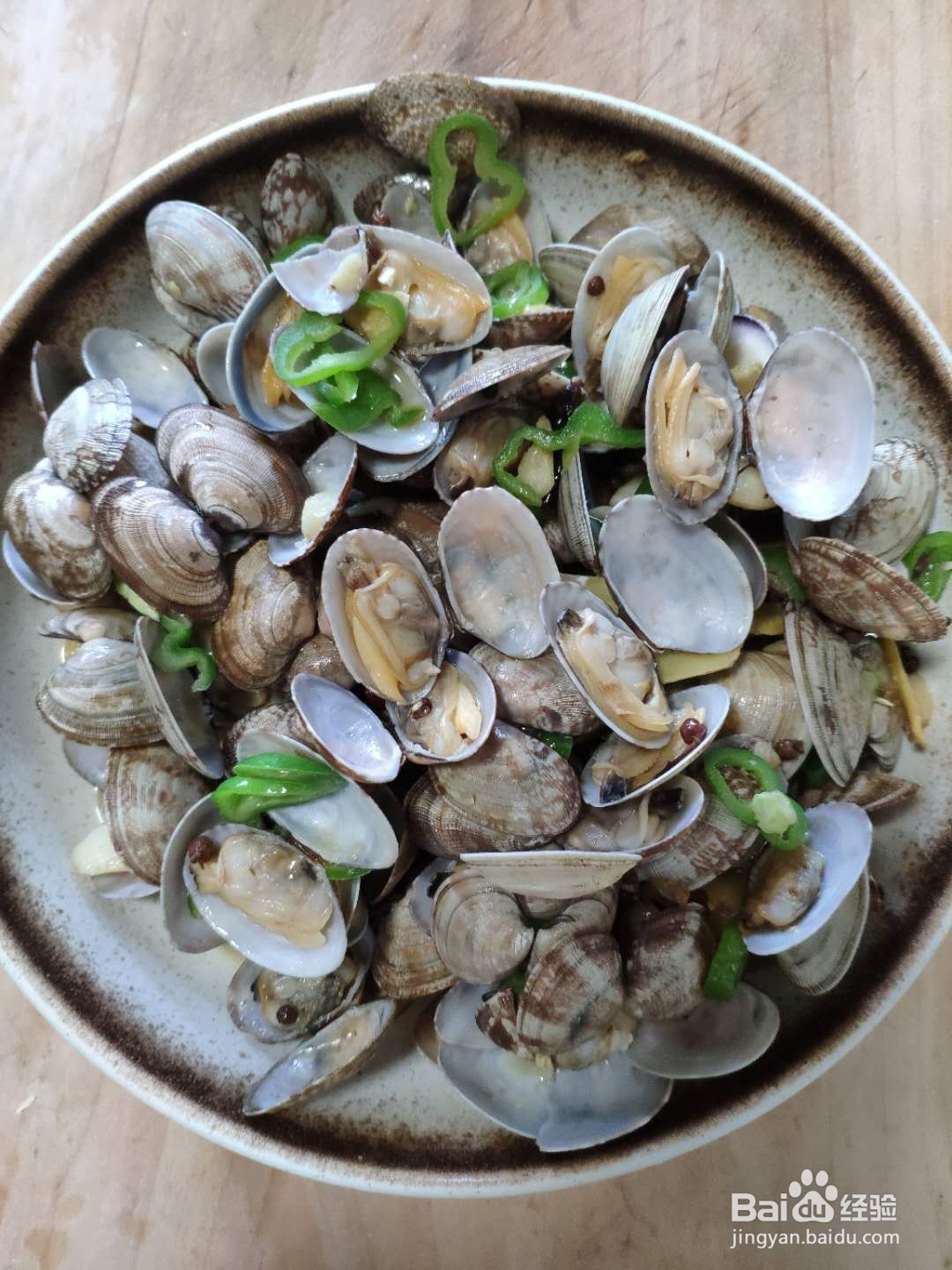 辣炒花蛤的家常做法