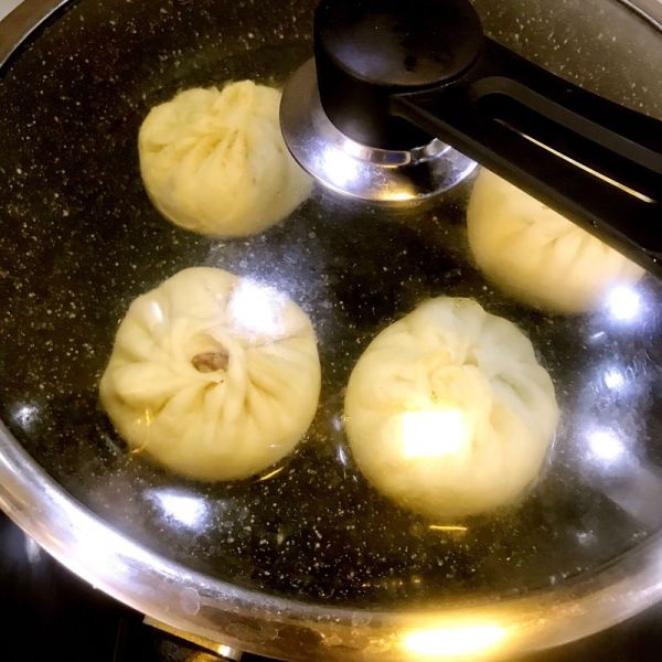 黑椒牛肉生煎包