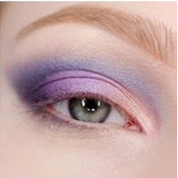 紫色眼妆的画法