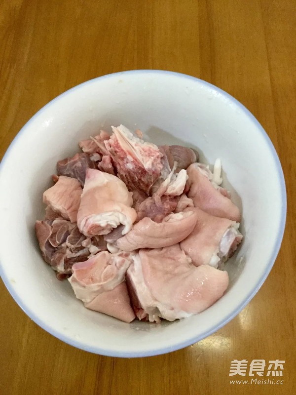 孜然猪手的做法