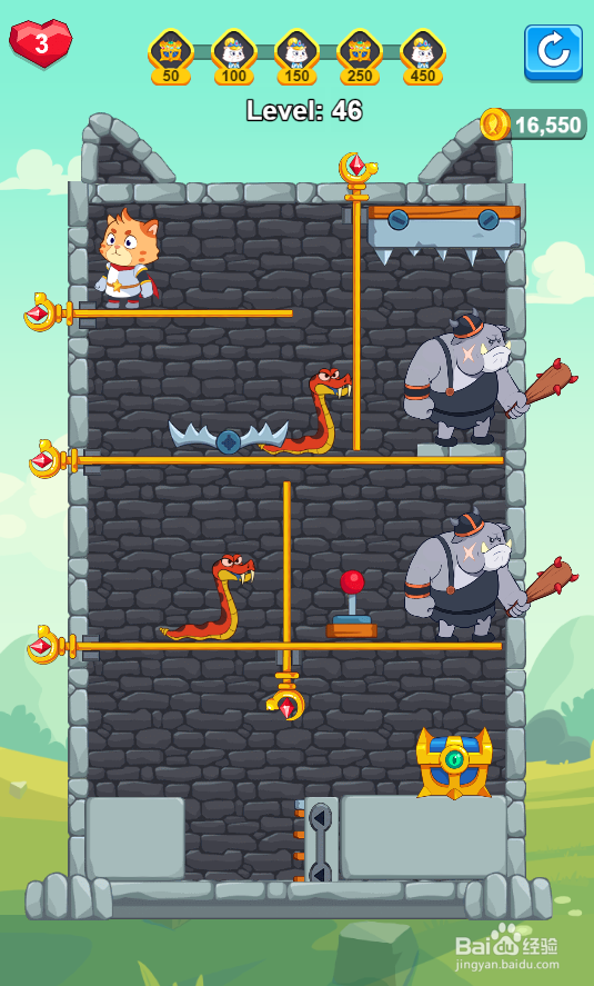 Hero Mission 2的Level 46怎样过关？