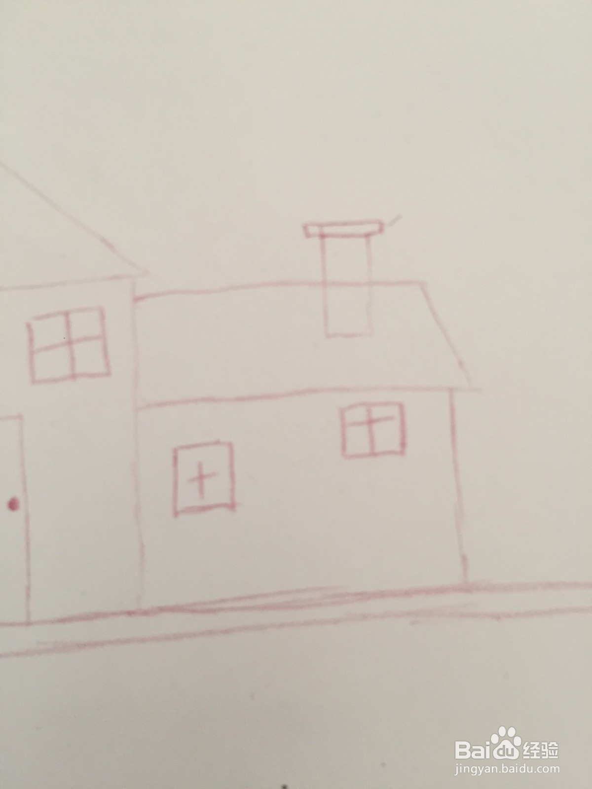 老房子的简笔画如何画?