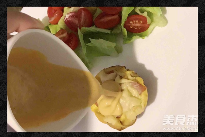 面包蛋挞的做法