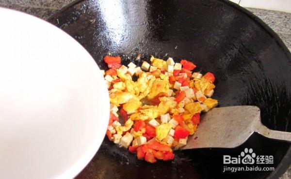 如何做有胃口的鸡蛋豆腐打卤面