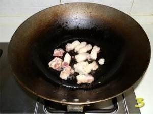 水萝卜爆炒五花肉