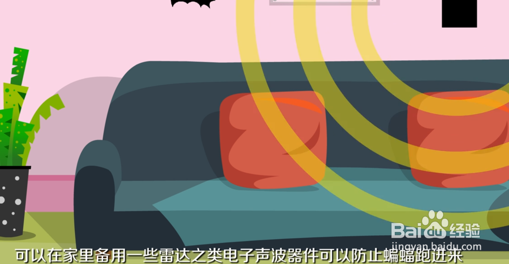 蝙蝠飞到家里怎么驱赶