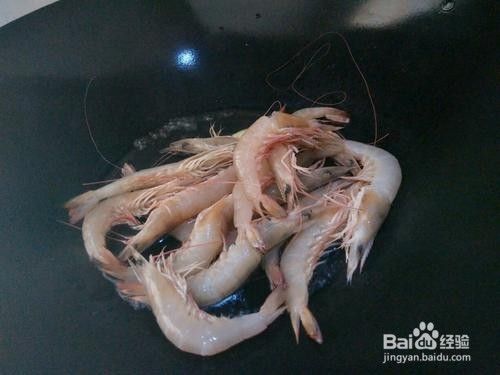 清水煮海虾的做法