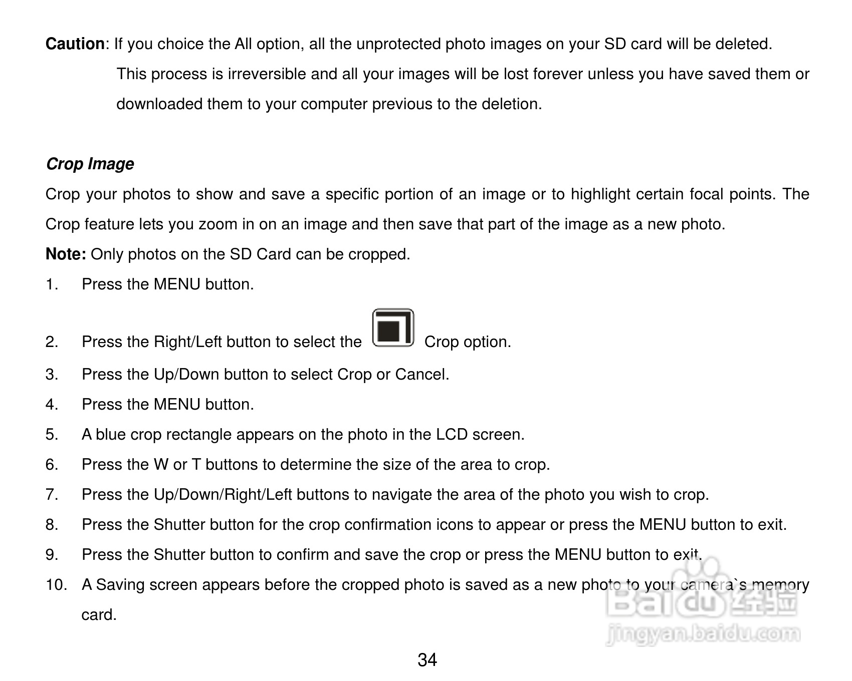 威达ViviCam X327数码相机使用说明书:[4]