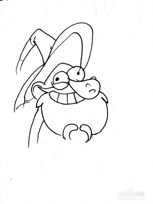 《怪诞小镇》系列之麦加奇简笔画