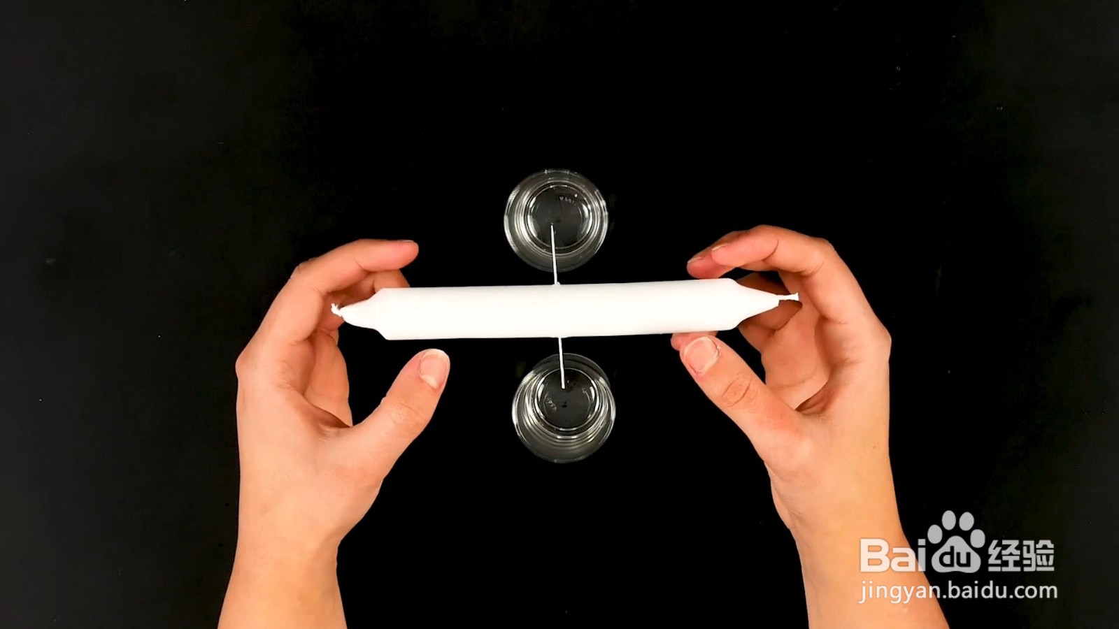 教你一招做摇摆蜡烛,真的太有趣了!