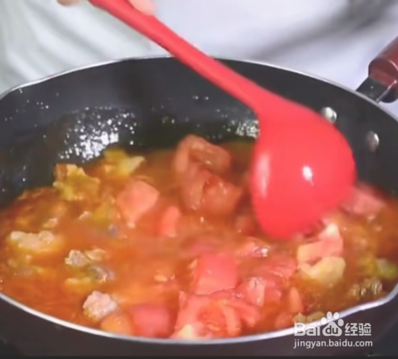 西红柿牛肉汤的做法
