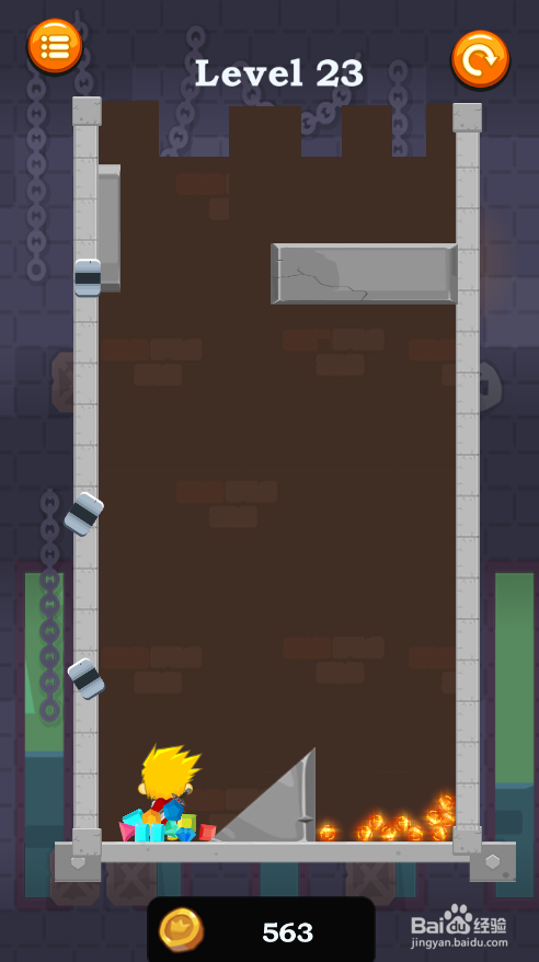 如何通过Caio Hero Rescue的Level 23？