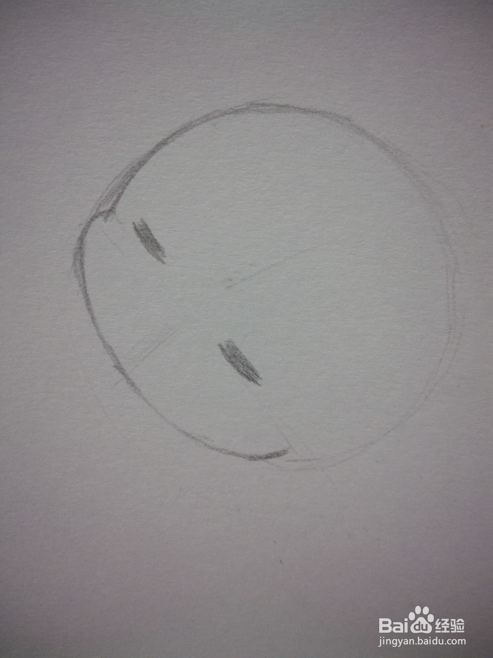 卡通Q版动漫人物头部和五官手绘线稿教程