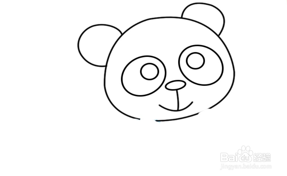 熊猫的简笔画怎么画