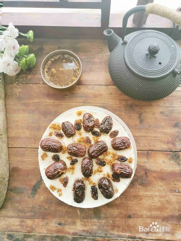 怎么做桂花红枣重阳糕