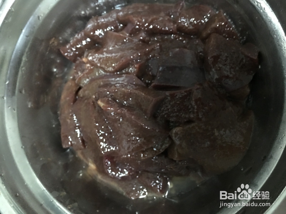 猪肝的个人做法