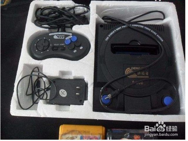 游戏机怎么连接电视？