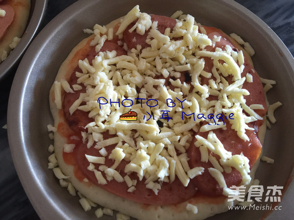 夏日缤纷披萨（自制披萨皮）