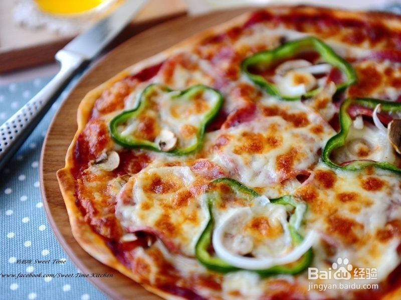 薄脆义式腊肠披萨