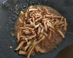苔菜炒肉的做法