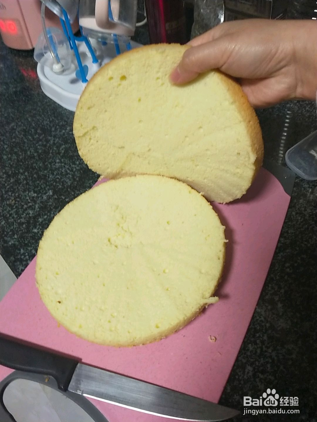 8寸戚风蛋糕的做法