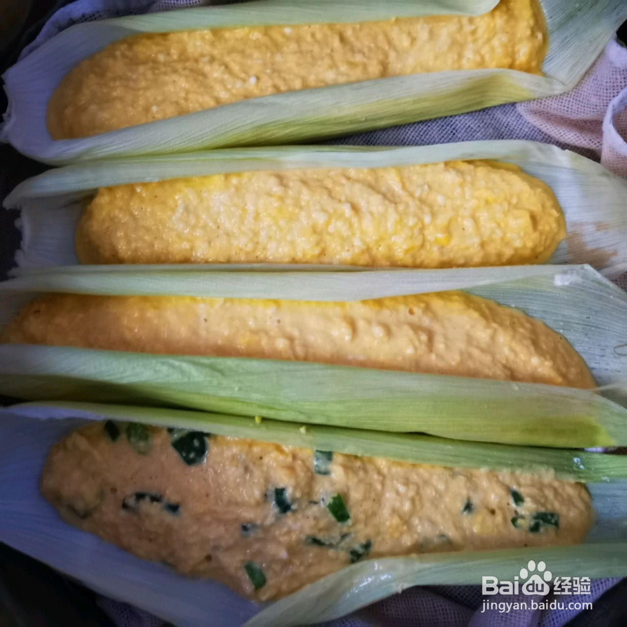 清香玉米粑粑的做法