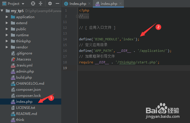 ThinkPHP如何隐藏模块和控制器名