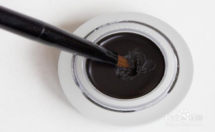 眼线膏怎么画