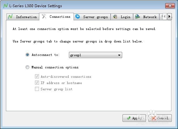 瘦客户机L300桌面虚拟化自动登陆设置
