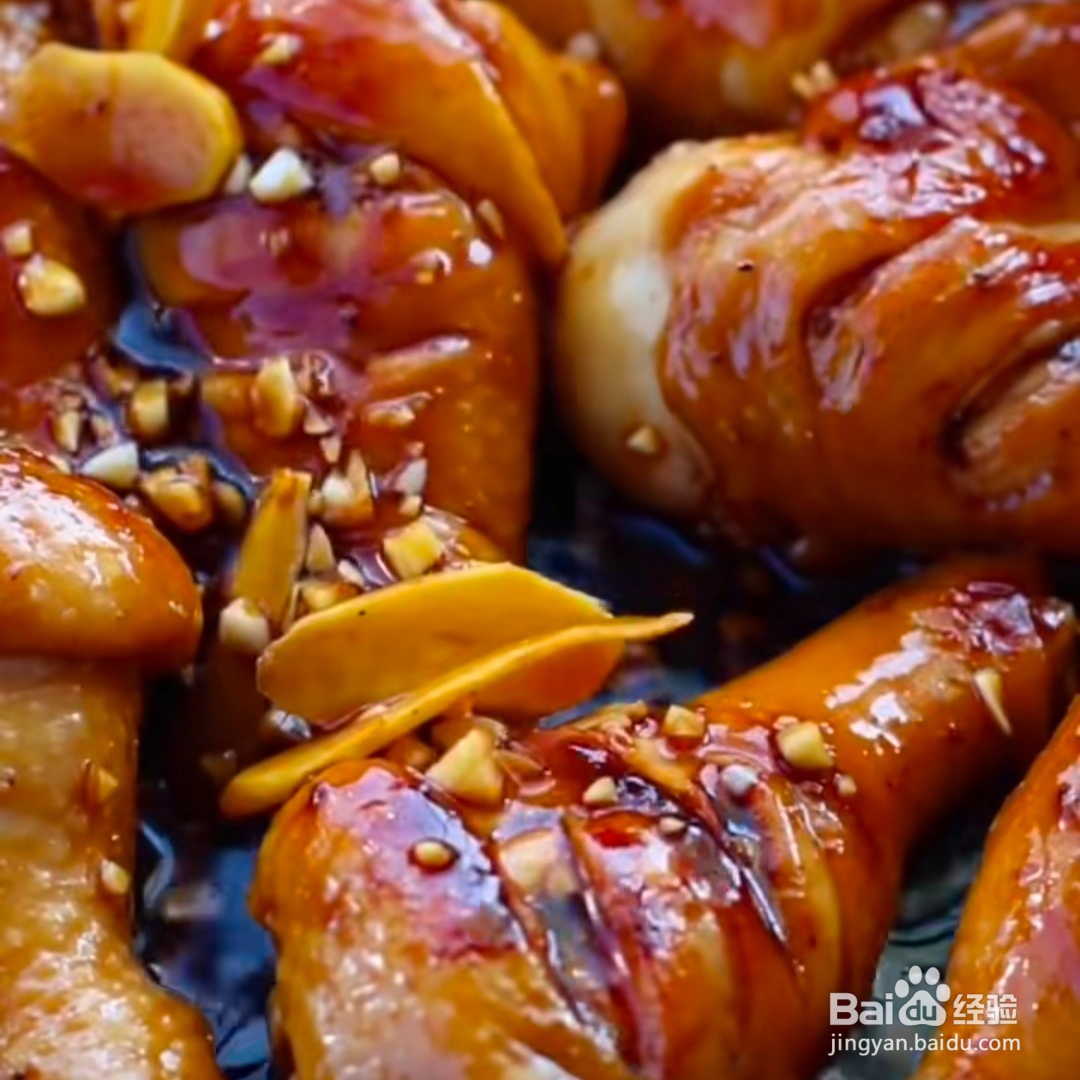 2020蒜香蜜汁鸡腿做法