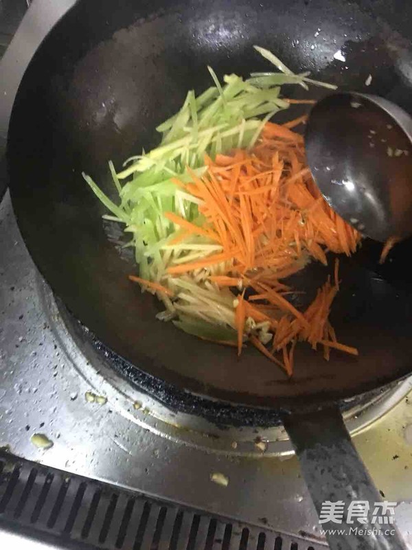 炒三丝的家常做法