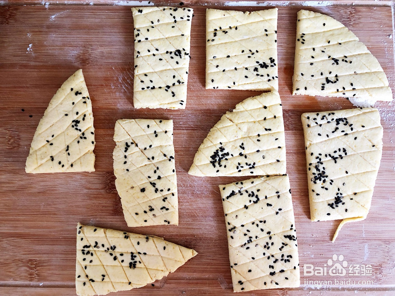 奶香玉米面饼的做法