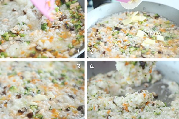 三文鱼奶酪烩饭