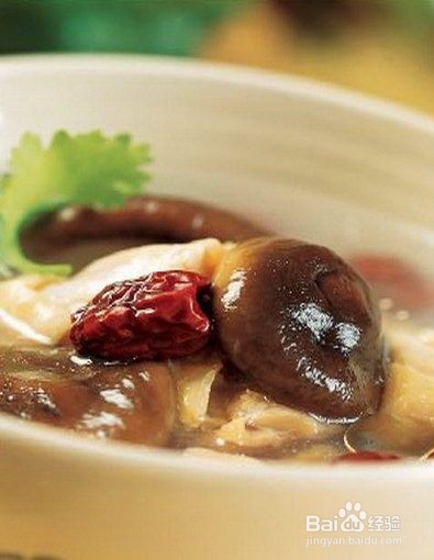 香菇炖鸡汤的制作方法