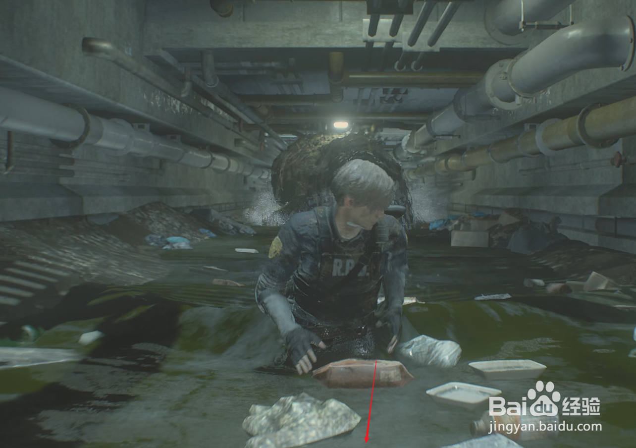 生化危机2重置版鳄鱼怎么躲