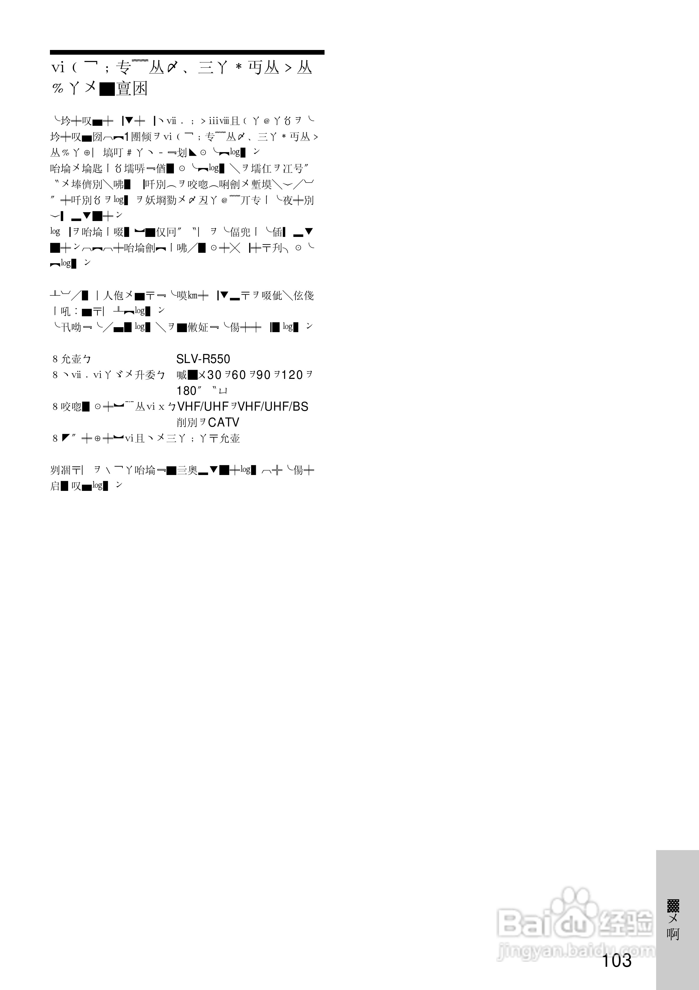 SONY SLV-R550录像机说明书:[11]