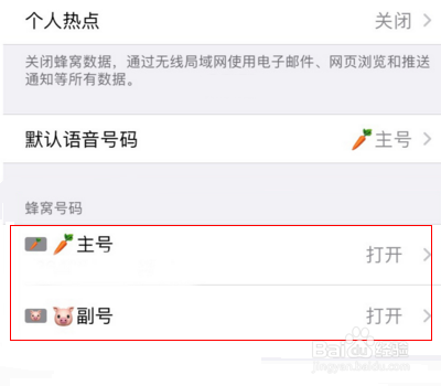 iphone双卡设置在哪里