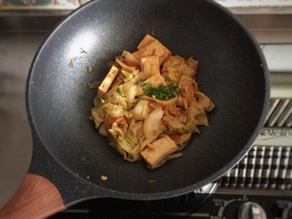 白菜西红柿烧豆腐