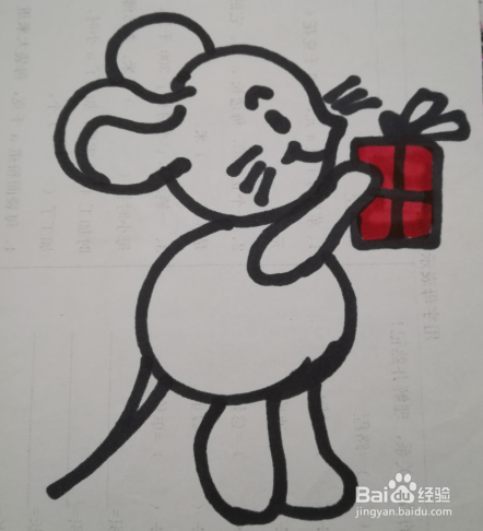 儿童简笔画 小老鼠的画法 小老鼠的简笔画