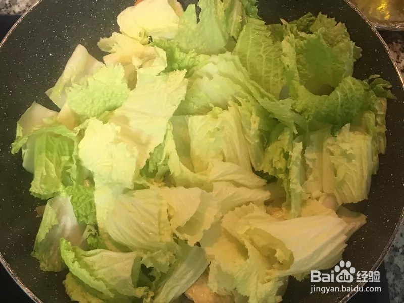 天津油豆腐白菜的做法