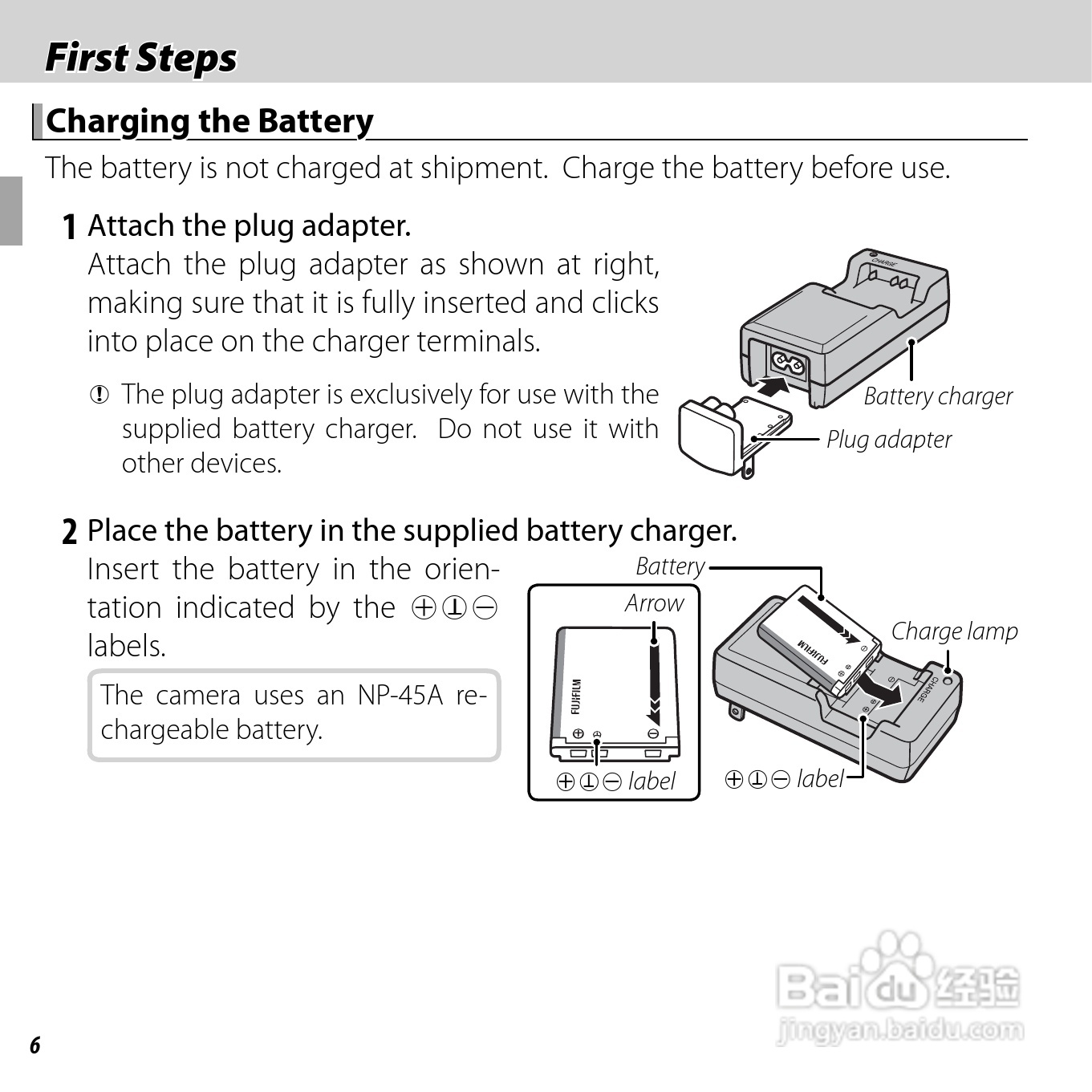 富士FinePix JV200 series数码相机说明书:[2]