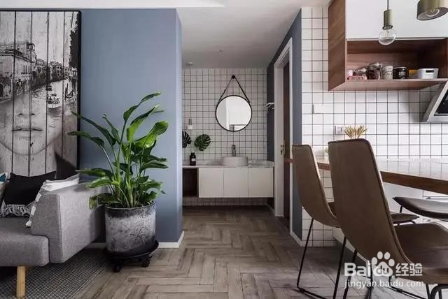 120㎡清爽北欧风三居，只把阳台地面抬高10公分