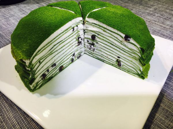 抹茶红豆法式千层