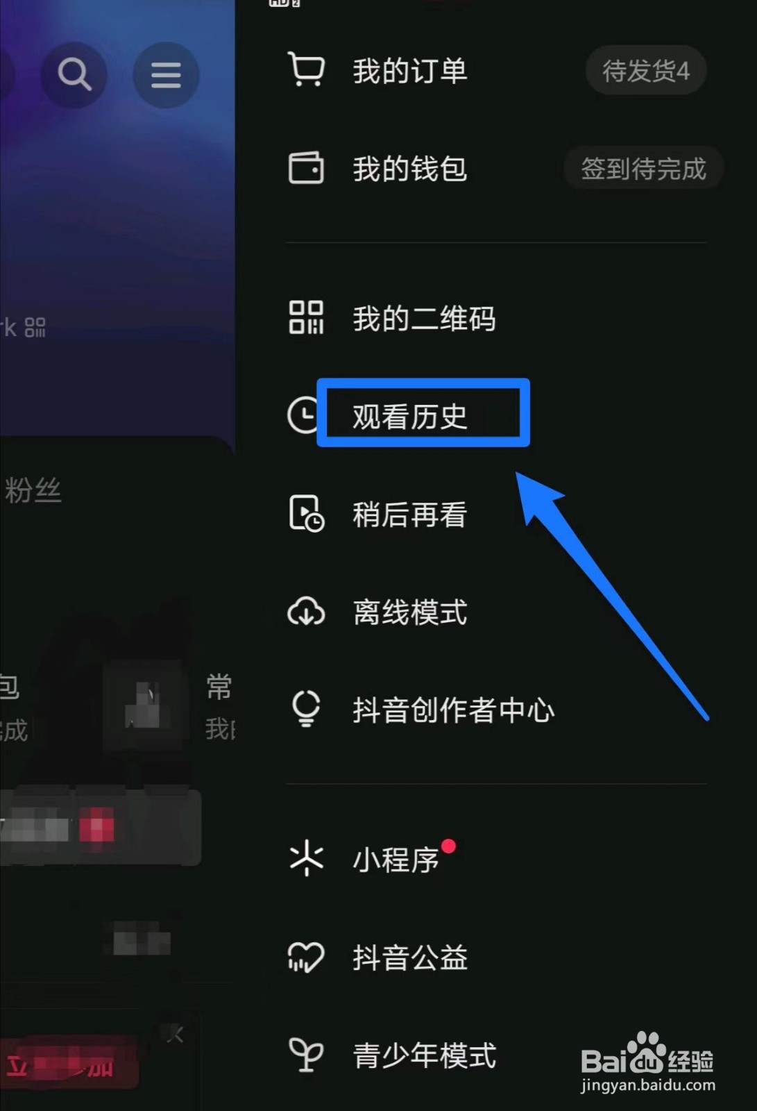 抖音软件中观看历史的双列浏览模式如何设置