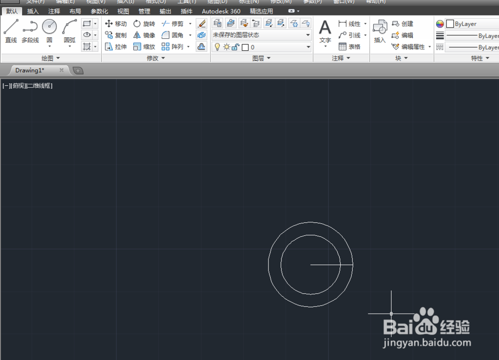 Auto CAD中怎么修剪多余出来的线