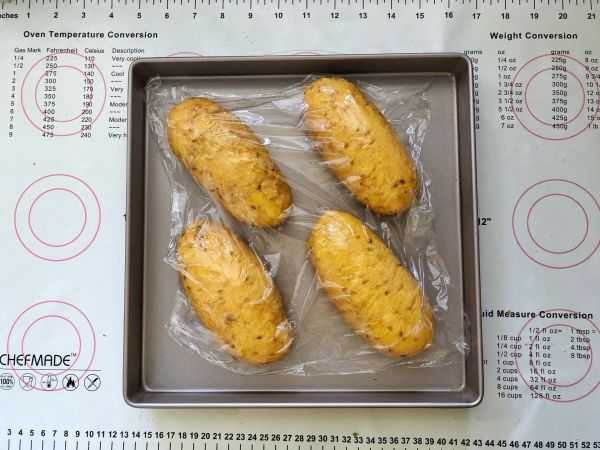 亚麻籽南瓜软欧包