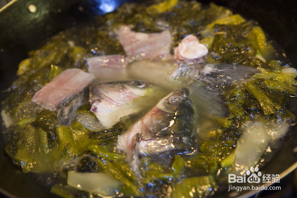 吃货美食-酸菜鱼!