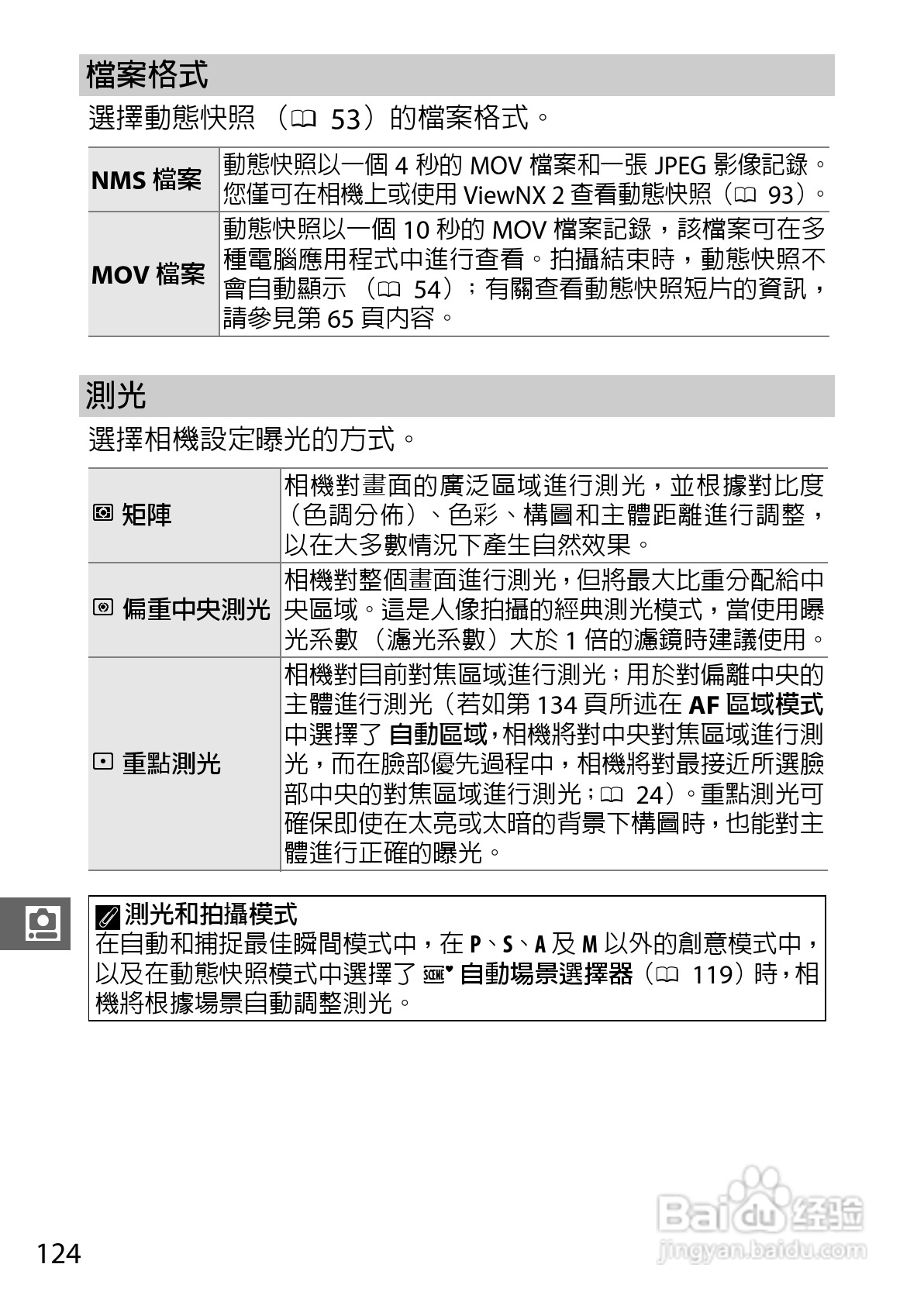 尼康Nikon 1 J3数码相机说明书:[15]