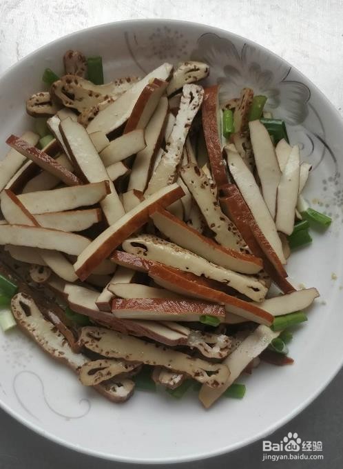 凉调豆腐干的做法