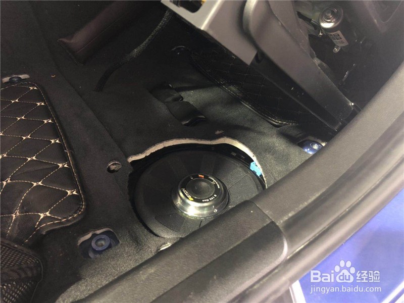 武汉宝马3系改装伊顿专用音响过程